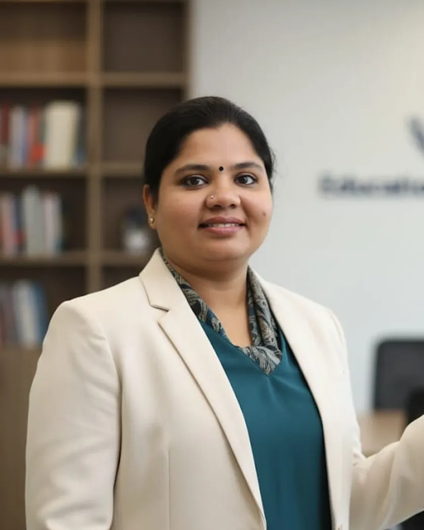 Portrait of Dr. Hema G, Research & Biostatistics
